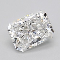 Diament laboratoryjny bezbarwny radiant, 2.02ct, IF, D, IGI LG735544447