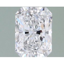Diament laboratoryjny bezbarwny radiant, 1.39ct, IF, D, IGI LG735547453