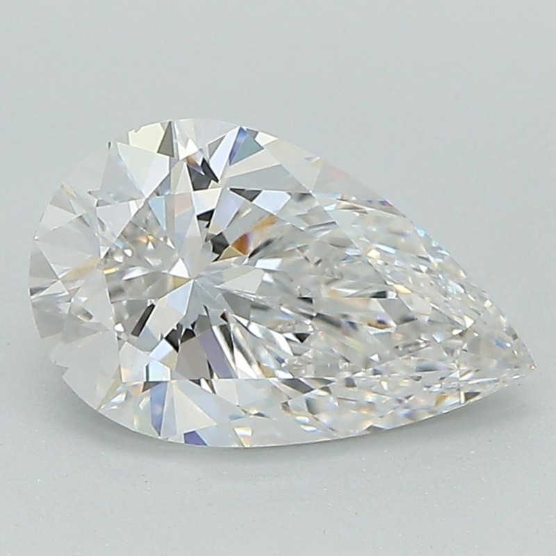 Diament laboratoryjny bezbarwny szlif gruszkowy, 1.56ct, VVS2, E, IGI LG591309867