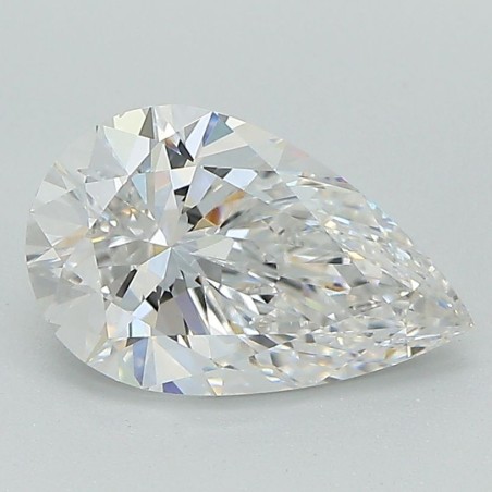 Diament laboratoryjny bezbarwny szlif gruszkowy, 1.56ct, VVS2, E, IGI LG591309867