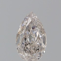 Diament o barwie fantazyjnej szlif gruszkowy, 0.57ct, SI2, Fancy Light Pinkish Brown, GIA 2233730505
