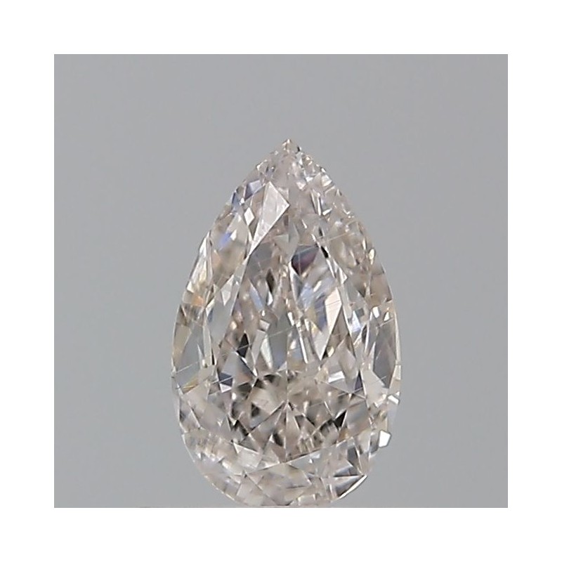 Diament o barwie fantazyjnej szlif gruszkowy, 0.57ct, SI2, Fancy Light Pinkish Brown, GIA 2233730505