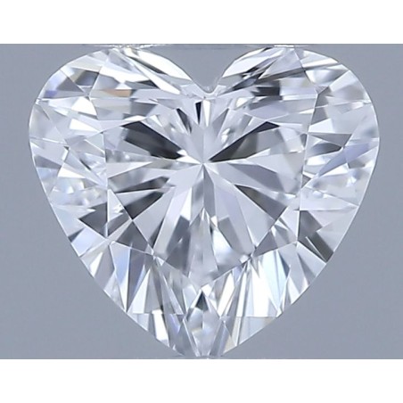 Diament serce, 0.3ct, VVS1, D, GIA 6525394634