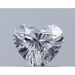Diament serce, 0.55ct, VS2, D, GIA 2527401433