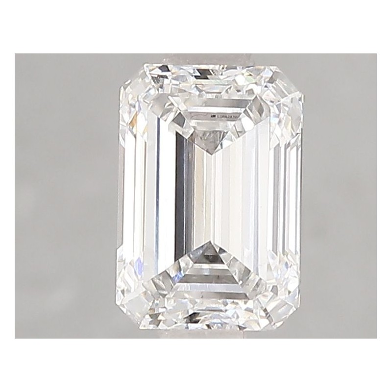Diament laboratoryjny bezbarwny szlif szmaragdowy, 1.57ct, VVS2, E, IGI LG662436539