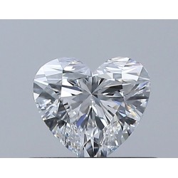 Diament serce, 0.4ct, VVS2, E, GIA 6511881318
