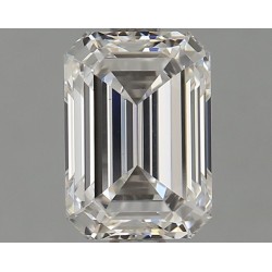 Diament laboratoryjny bezbarwny szlif szmaragdowy, 1.31ct, VVS2, F, IGI LG581343975