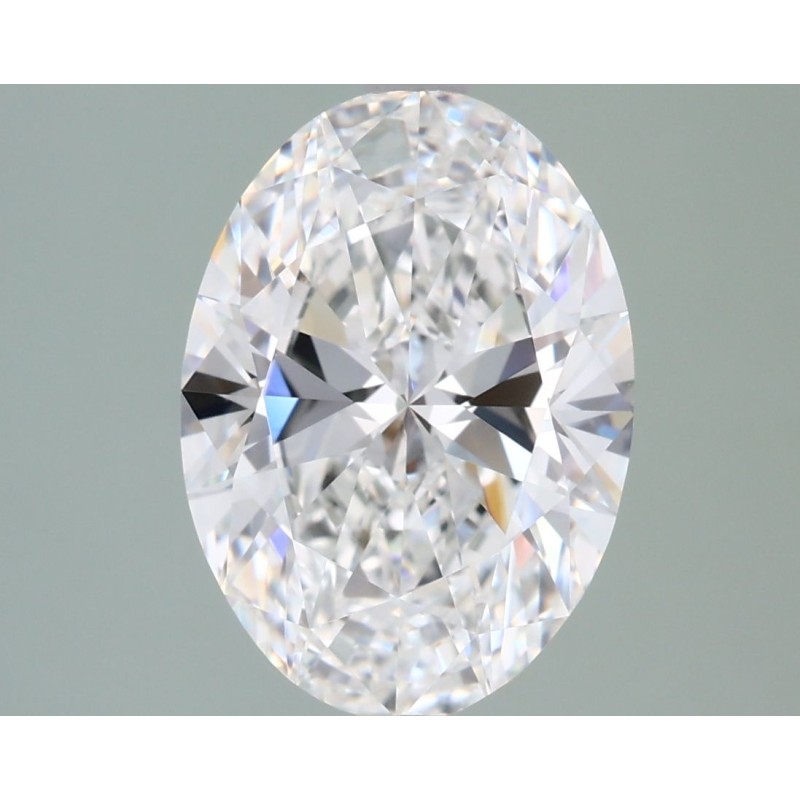 Diament laboratoryjny bezbarwny szlif owalny, 2.8ct, VVS2, F, IGI LG722564698