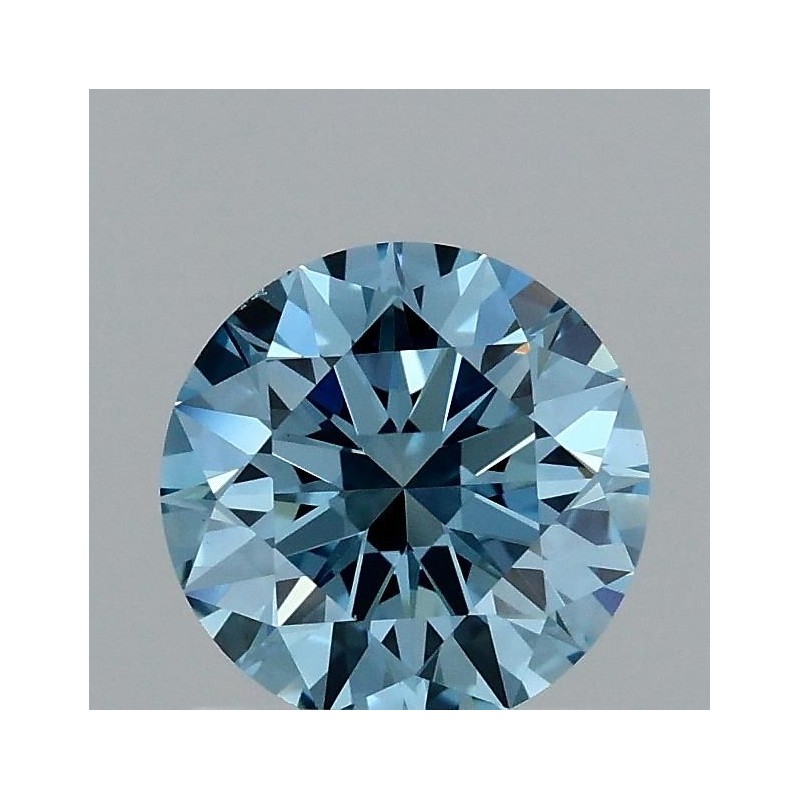 Diament laboratoryjny o barwie fantazyjnej szlif okrągły, 1.1ct, VVS2, Fancy Vivid Blue, IGI LG708567984