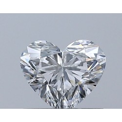 Diament serce, 0.55ct, VS1, D, GIA 2527991121