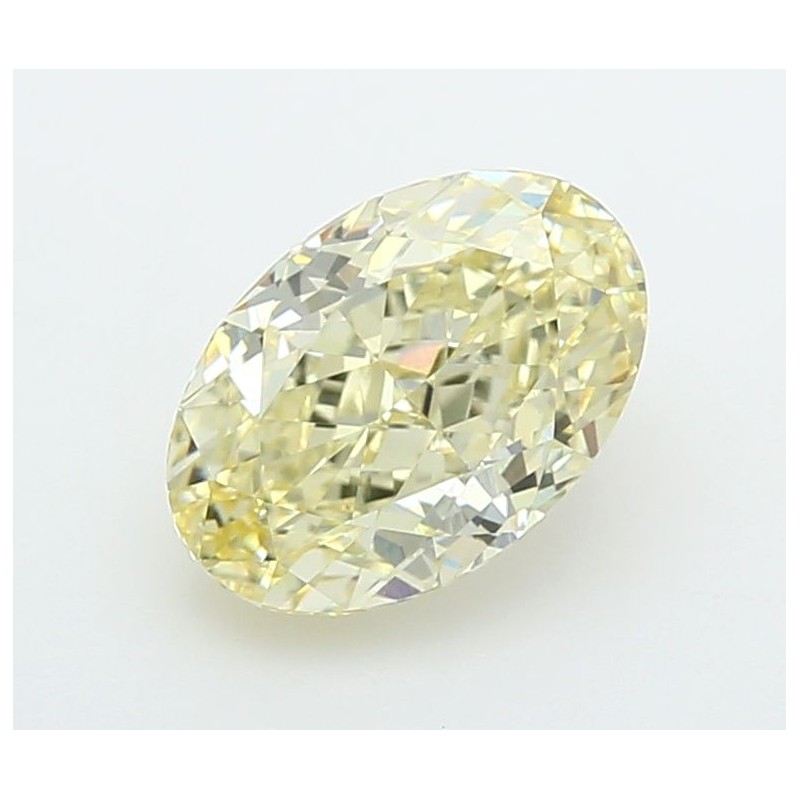 Diament laboratoryjny o barwie fantazyjnej szlif owalny, 2.02ct, VVS2, Fancy Light Yellow, IGI LG726542369