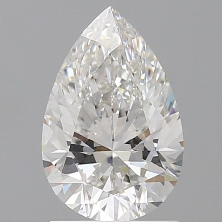 Diament laboratoryjny bezbarwny szlif gruszkowy, 1.52ct, VVS2, F, IGI LG714507505