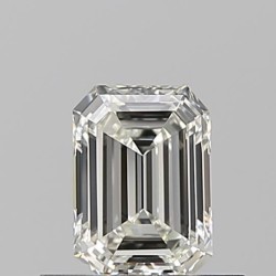 Diament szlif szmaragdowy, 0.51ct, VVS1, I, GIA 7521116712