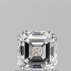 Diament asscher, 0.91ct, SI1, D, GIA 6525115526