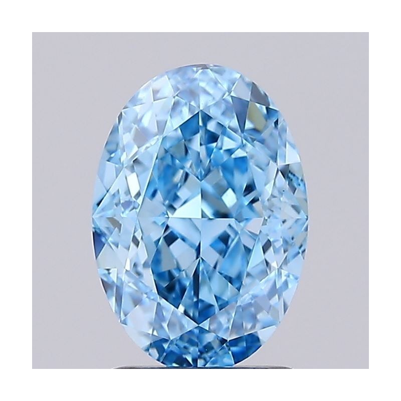Diament laboratoryjny o barwie fantazyjnej szlif owalny, 2.08ct, VVS1, Fancy Vivid Blue, IGI LG694582095 Diament laboratoryjny o barwie fantazyjnej szlif owalny, 2.08ct, VVS1, Fancy Vivid Blue, IGI LG694582095