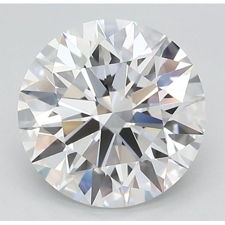 Diament laboratoryjny bezbarwny szlif okrągły, 2.54ct, VVS1, D, IGI LG646445236