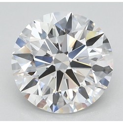 Diament laboratoryjny bezbarwny szlif okrągły, 2.51ct, IF, D, IGI LG639472842