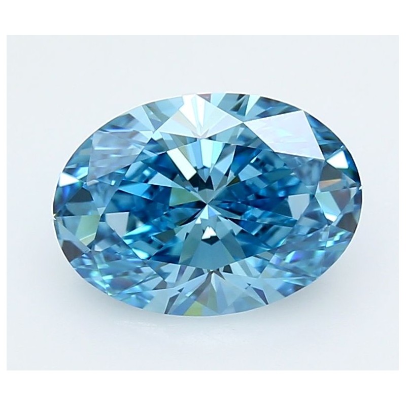 Diament laboratoryjny o barwie fantazyjnej szlif owalny, 2.33ct, VVS2, Fancy Vivid Blue, IGI LG729572747 Diament laboratoryjny o barwie fantazyjnej szlif owalny, 2.33ct, VVS2, Fancy Vivid Blue, IGI LG729572747