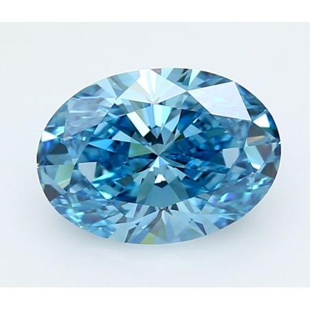 Diament laboratoryjny o barwie fantazyjnej szlif owalny, 2.33ct, VVS2, Fancy Vivid Blue, IGI LG729572747