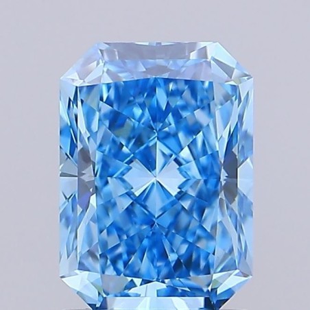 Diament laboratoryjny o barwie fantazyjnej radiant, 1.39ct, VVS2, Fancy Vivid Blue, IGI LG733577049