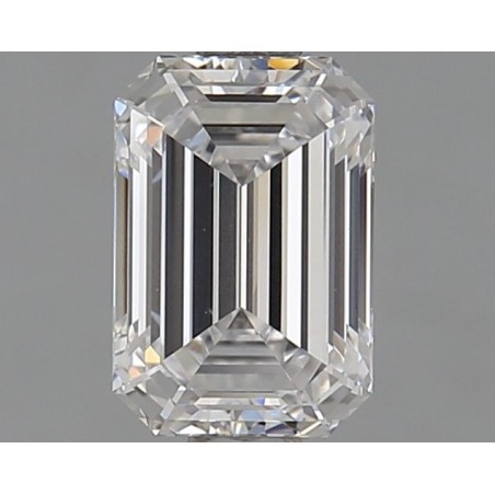 Diament laboratoryjny bezbarwny szlif szmaragdowy, 1.02ct, VVS2, D, IGI LG628418839
