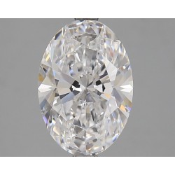 Diament laboratoryjny bezbarwny szlif owalny, 2.72ct, VVS2, D, GIA 7486999076