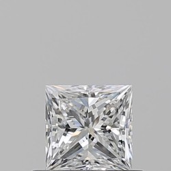 Diament szlif princess, 0.55ct, VVS1, E, GIA 6525108440