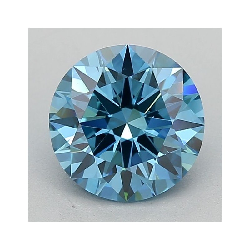 Diament laboratoryjny o barwie fantazyjnej szlif okrągły, 1.51ct, VVS1, Fancy Vivid Blue, IGI LG681516104 Diament laboratoryjny o barwie fantazyjnej szlif okrągły, 1.51ct, VVS1, Fancy Vivid Blue, IGI LG681516104