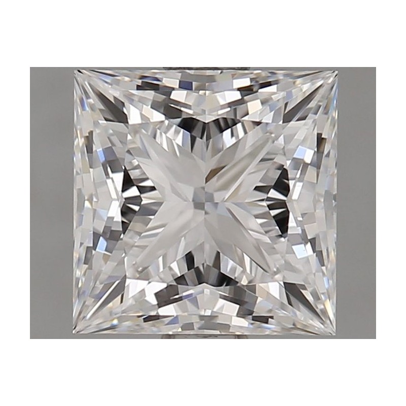 Diament laboratoryjny bezbarwny szlif princess, 1.55ct, VVS2, D, IGI LG628454277