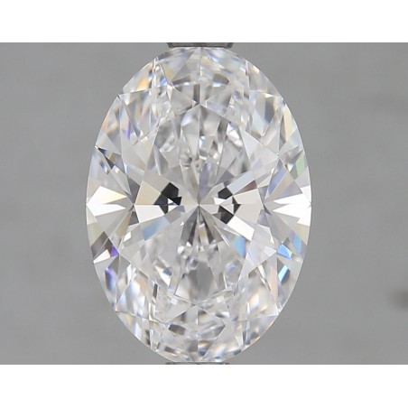 Diament laboratoryjny bezbarwny szlif owalny, 2.02ct, VVS1, D, GIA 7491033691