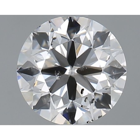 Diament szlif okrągły, 1.0ct, SI2, E, GIA 6535383430