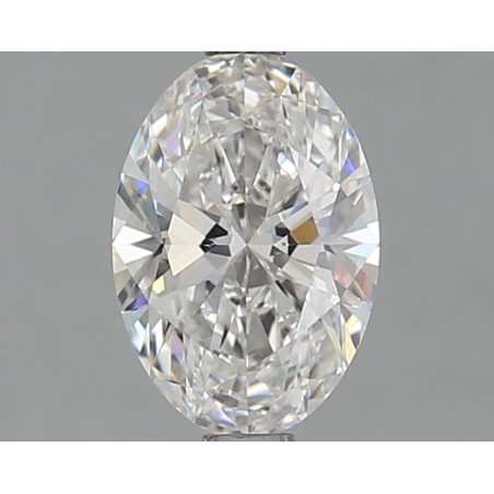 Diament laboratoryjny bezbarwny szlif owalny, 1.1ct, VVS2, E, IGI LG581338442