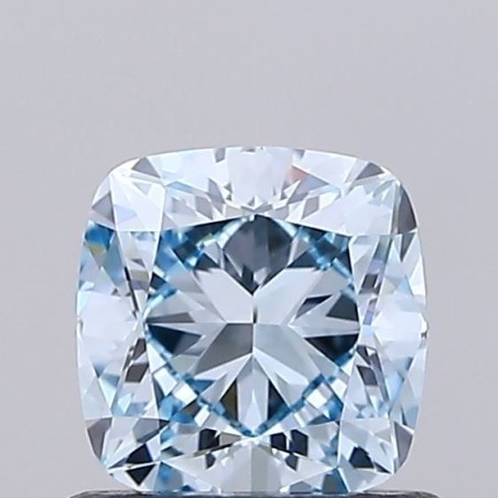 Diament laboratoryjny o barwie fantazyjnej szlif poduszkowy brylantowy, 0.78ct, VVS2, Fancy Blue, IGI LG684506587