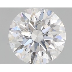 Diament szlif okrągły, 0.7ct, SI1, D, HRD 240000125835
