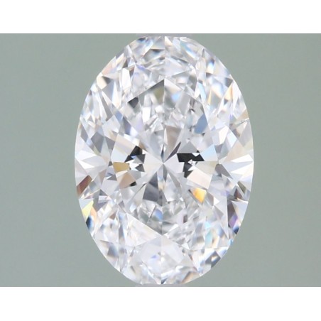 Diament laboratoryjny bezbarwny szlif owalny, 1.55ct, VVS2, D, IGI LG735583066