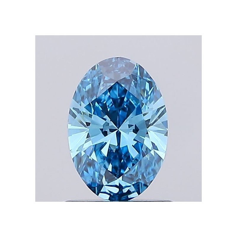 Diament laboratoryjny o barwie fantazyjnej szlif owalny, 0.71ct, VVS2, Fancy Vivid Blue, IGI LG684506584 Diament laboratoryjny o barwie fantazyjnej szlif owalny, 0.71ct, VVS2, Fancy Vivid Blue, IGI LG684506584