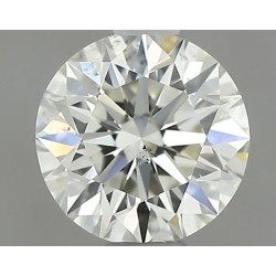 Diament szlif okrągły, 0.5ct, SI1, I, IGI 707577081