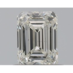 Diament szlif szmaragdowy, 0.56ct, SI1, H, GIA 5403113254