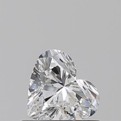 Diament serce, 0.51ct, VVS2, E, GIA 6522382450