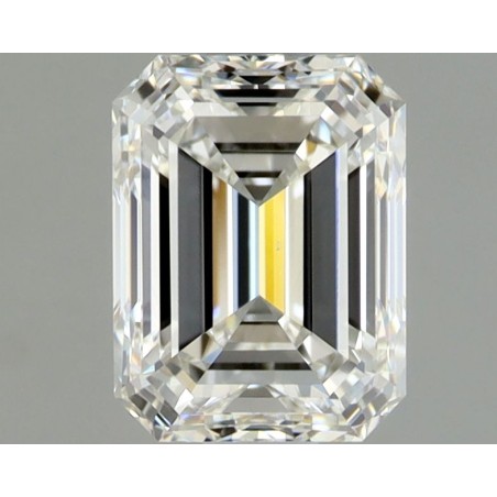 Diament szlif szmaragdowy, 1.0ct, VS1, H, GIA 6535180139