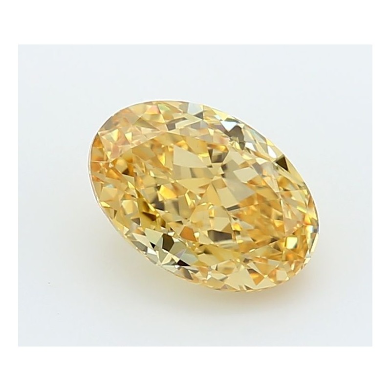 Diament laboratoryjny o barwie fantazyjnej szlif owalny, 1.55ct, VVS2, Fancy Vivid Yellow, IGI LG731540641 Diament laboratoryjny o barwie fantazyjnej szlif owalny, 1.55ct, VVS2, Fancy Vivid Yellow, IGI LG731540641