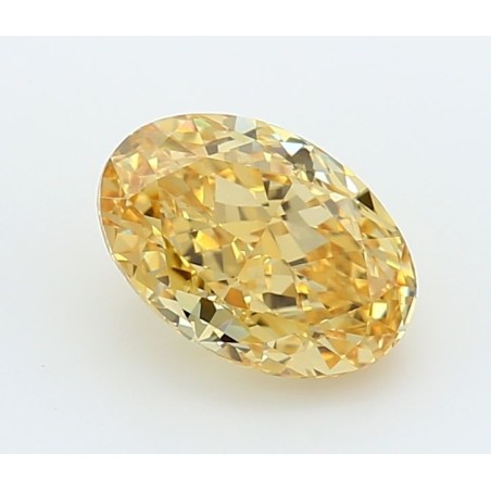 Diament laboratoryjny o barwie fantazyjnej szlif owalny, 1.55ct, VVS2, Fancy Vivid Yellow, IGI LG731540641