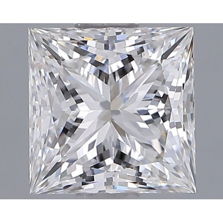 Diament laboratoryjny bezbarwny szlif princess, 1.25ct, VVS2, E, IGI LG717537113