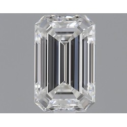 Diament szlif szmaragdowy, 0.5ct, VVS2, E, GIA 6512831175