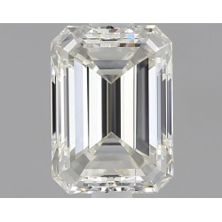 Diament szlif szmaragdowy, 0.5ct, VS1, H, IGI 722517868