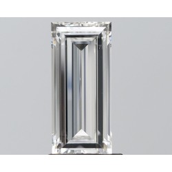 Diament bagietka, 1.51ct, VS2, H, GIA 5496039384