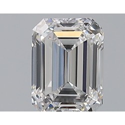 Diament szlif szmaragdowy, 1.01ct, VS1, D, GIA 6224020906