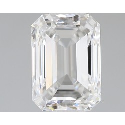 Diament szlif szmaragdowy, 0.8ct, VVS2, F, GIA 5506056077