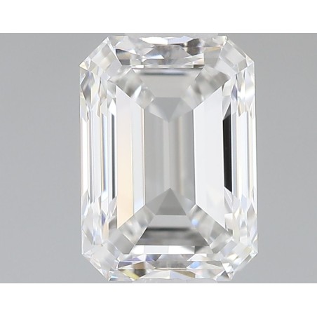 Diament szlif szmaragdowy, 0.8ct, VVS2, F, GIA 5506056077