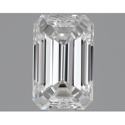 Diament szlif szmaragdowy, 0.4ct, VVS1, D, GIA 5513395274